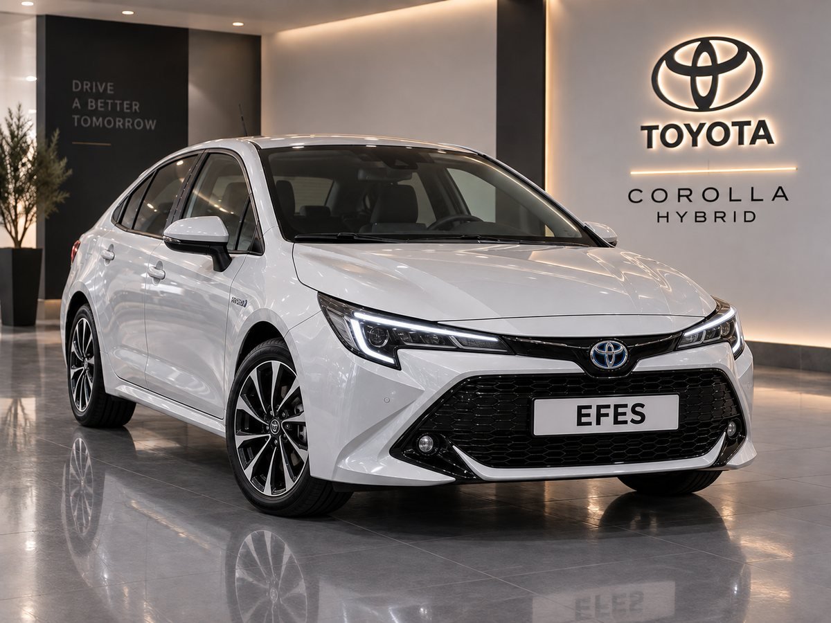 Toyota Corolla Hybrid kiralık araç